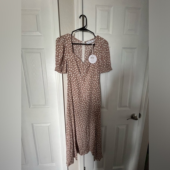 Petal & Pup FRANKLIN DRESS - MOCHA size 2 - Picture 2 of 6